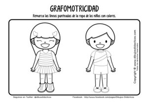 Grafomotricidad Delinear Niños DibuHit