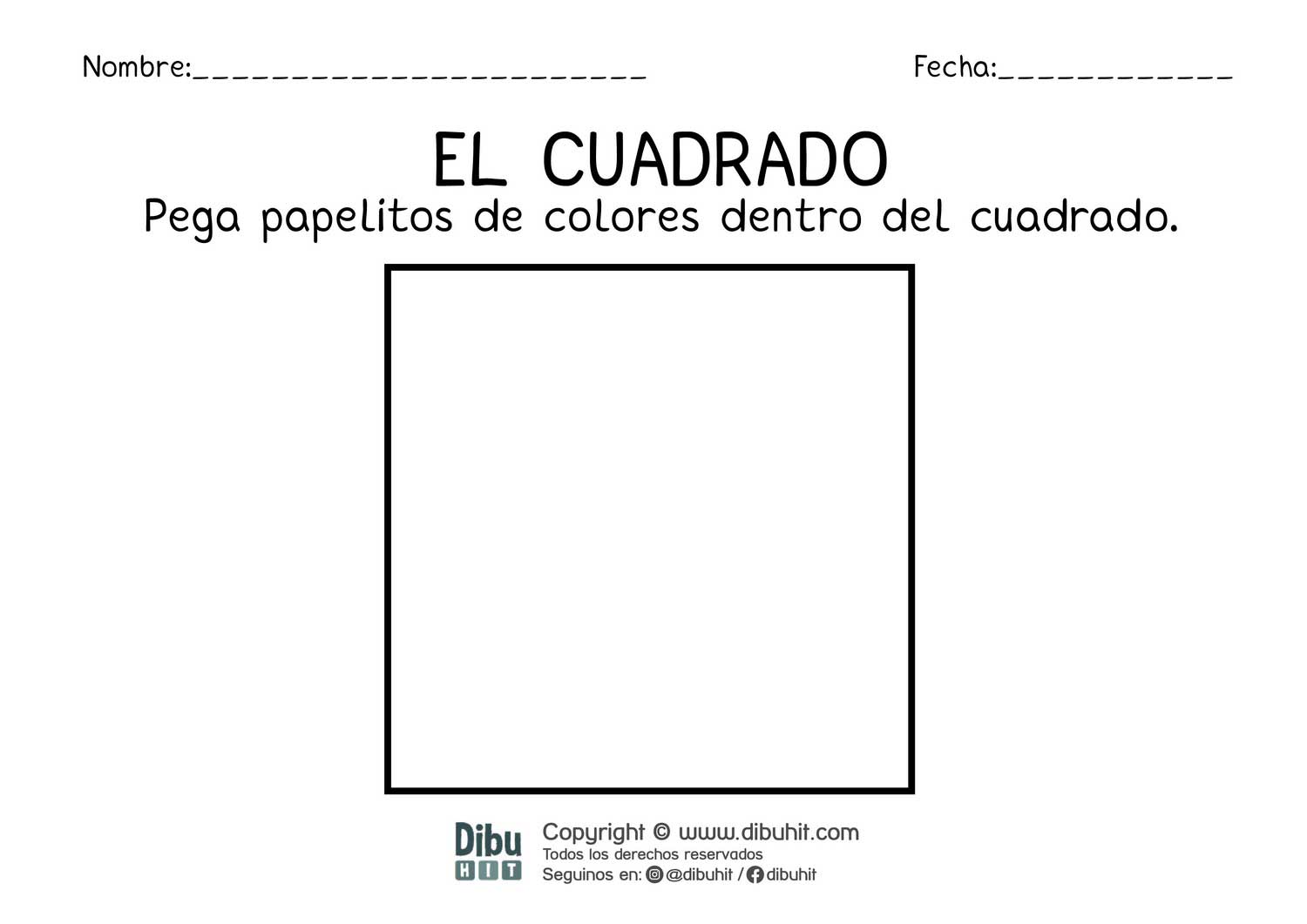 actividad cuadrado