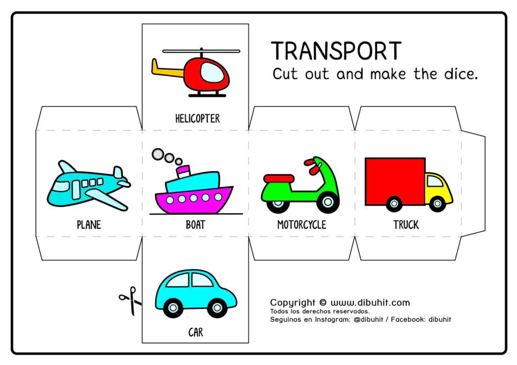 transport plane helicopter boat car motocycle truck