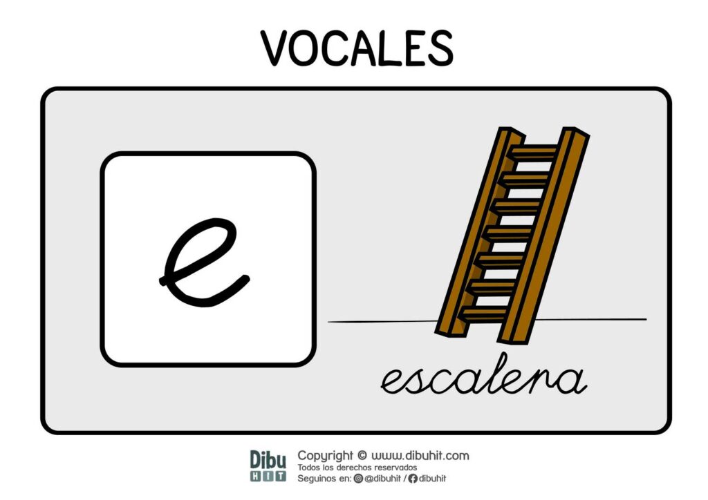 Vocales – DibuHit