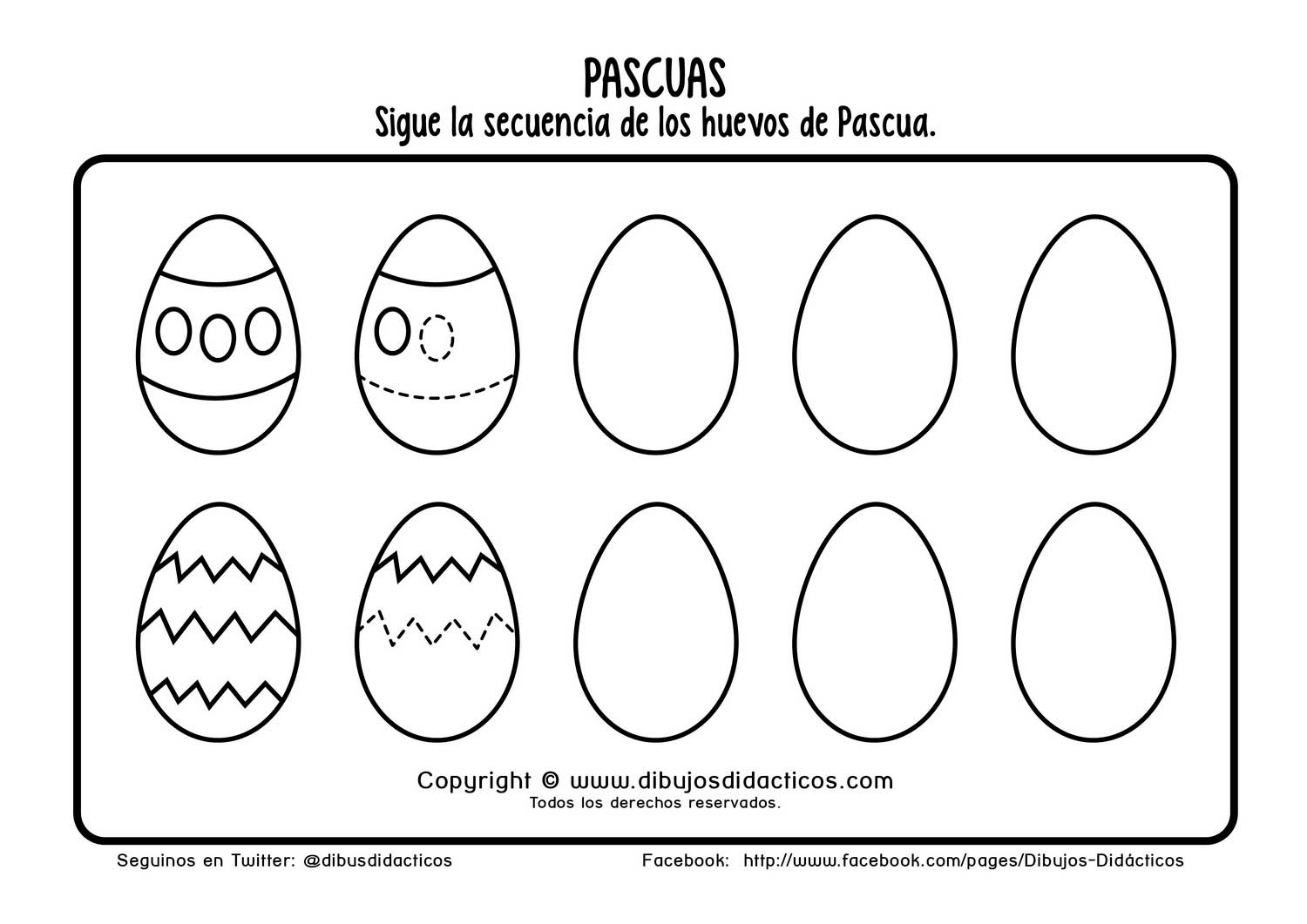 Actividad didactica secuencia huevos de pascua