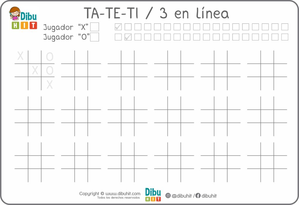 Juego TATETI 3 en linea