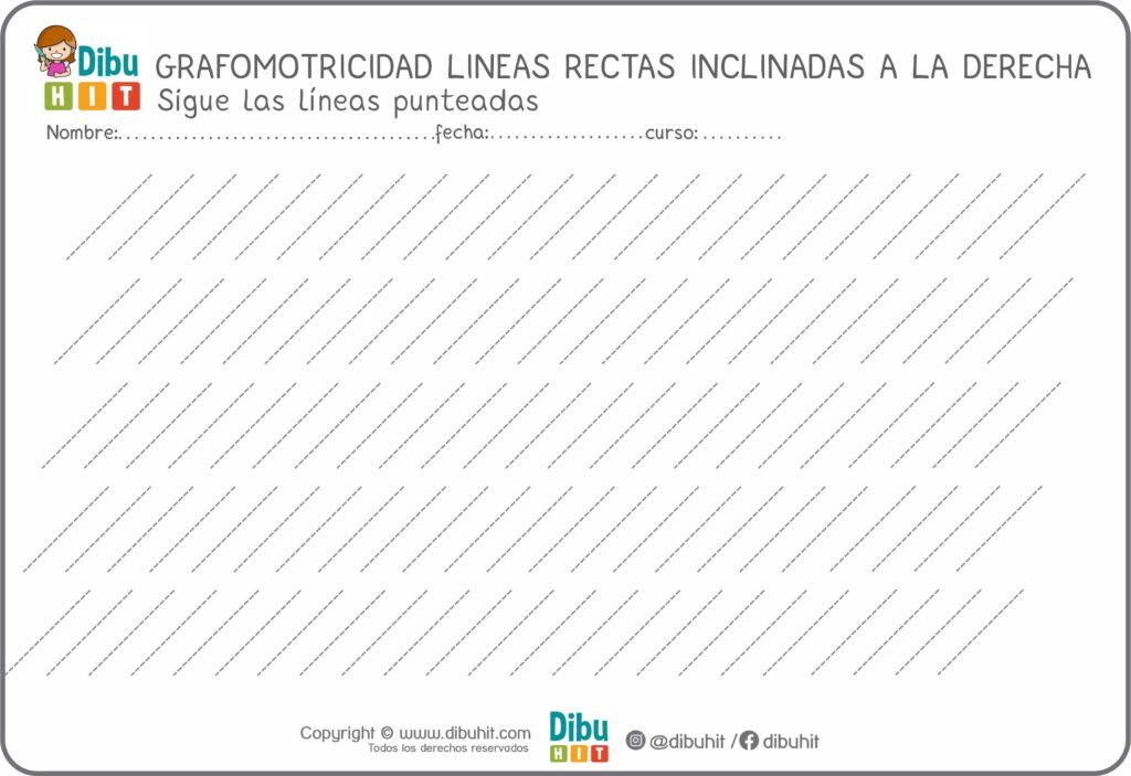 lineas de puntos oblicuas