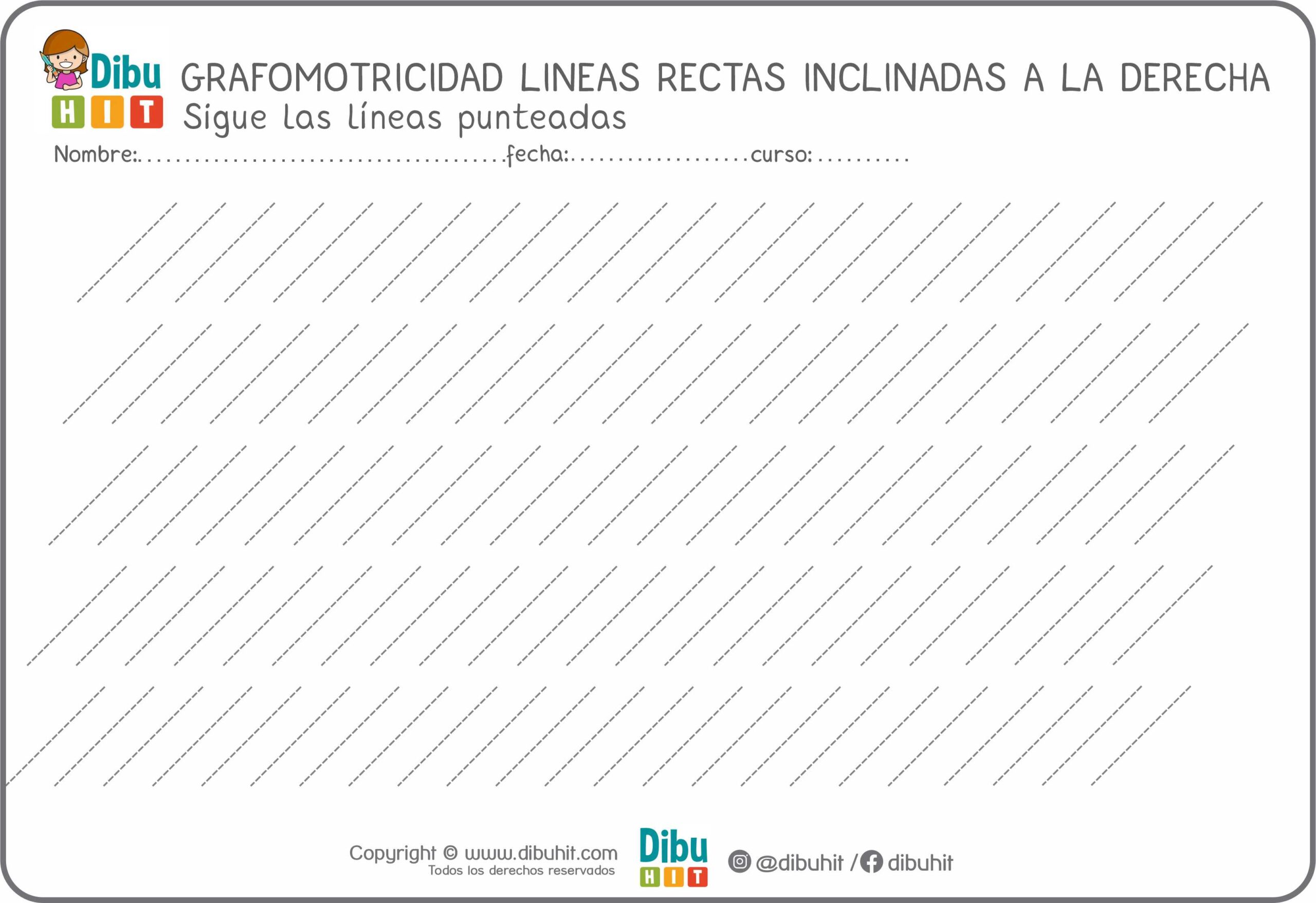 lineas de puntos oblicuas